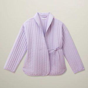 NWT Love & Lore L/XL Indigo Organic Quilted House Coat